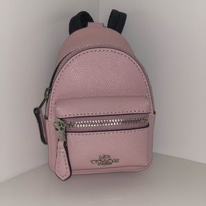 Mini Coach Backpack Keychain